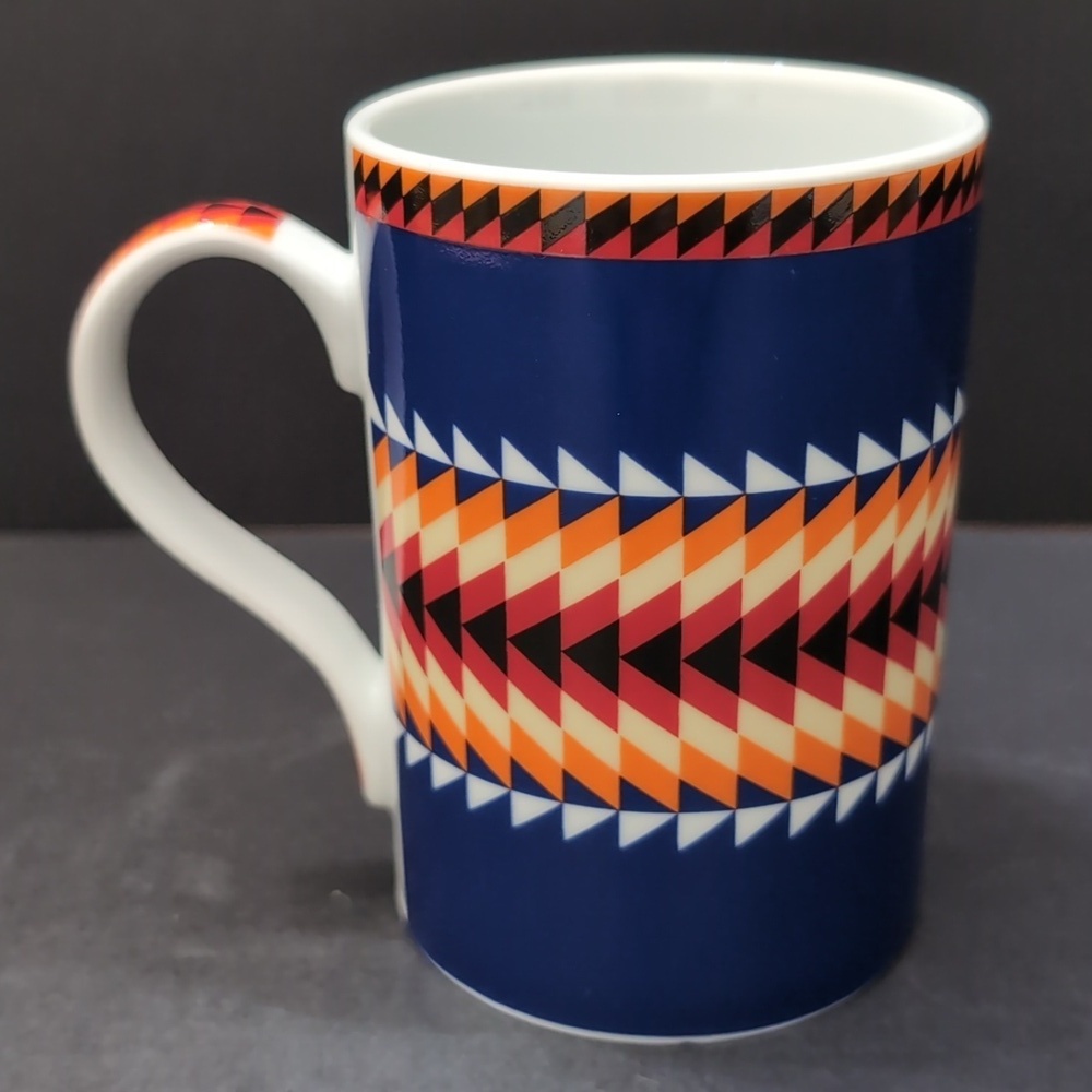 Pendleton Home Collection Suwannee Striped Pattern Native American Design Mug. - Picture 3 of 8